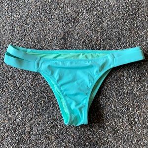 Cheeky Swim bottoms size M teal